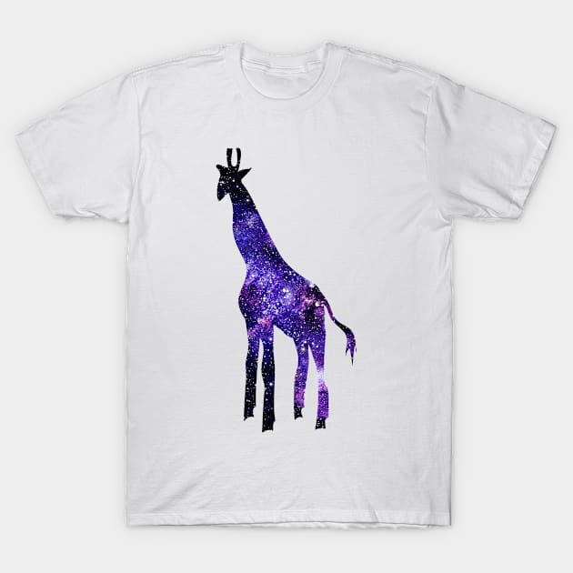 Starry Giraffe T-Shirt by Cordata